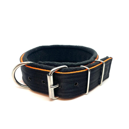 Veiligheidsgordel oranje kern 4cm