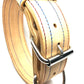 Naturel tuigleder halsband 5cm